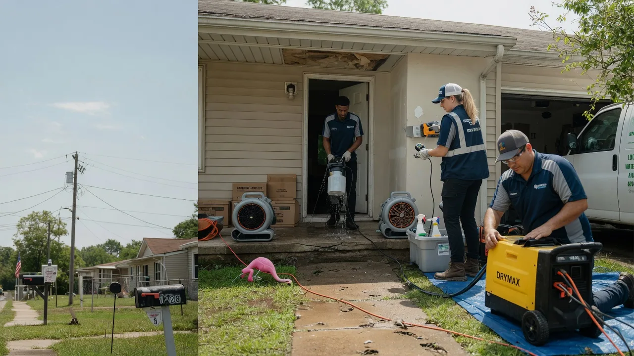 Storm Damage Water Removal in St Matthews, KY near me